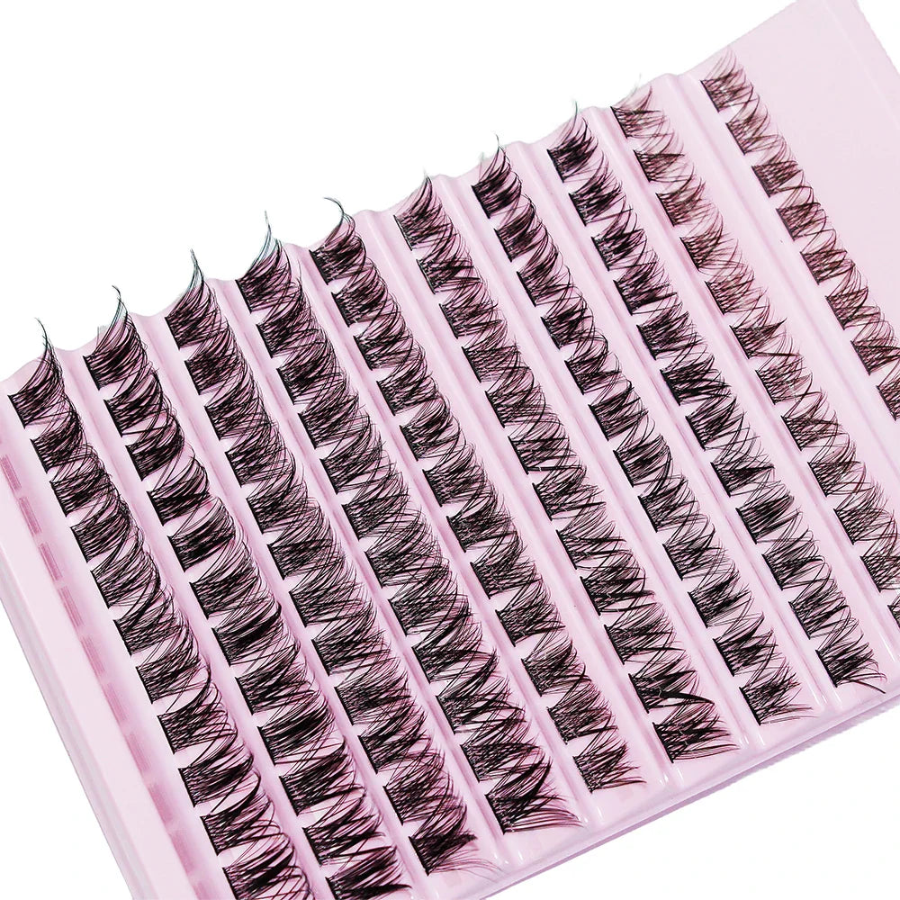 120PCS Lash Clusters DIY Wispy Individual Lashes Extensions | D Curl Natural Look