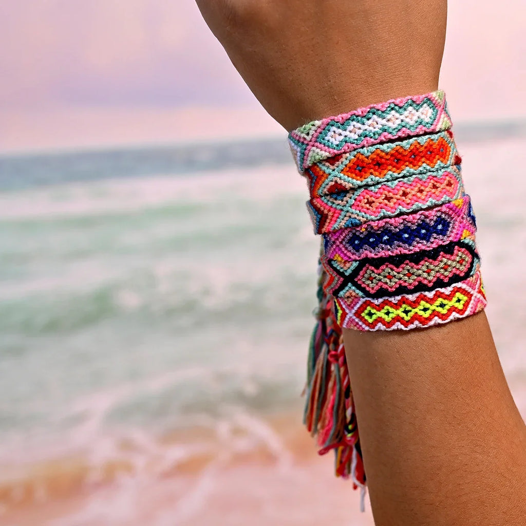 Rope Weave Bohemia Friendship Bracelet | Handmade Summer Beach Jewelry for Women