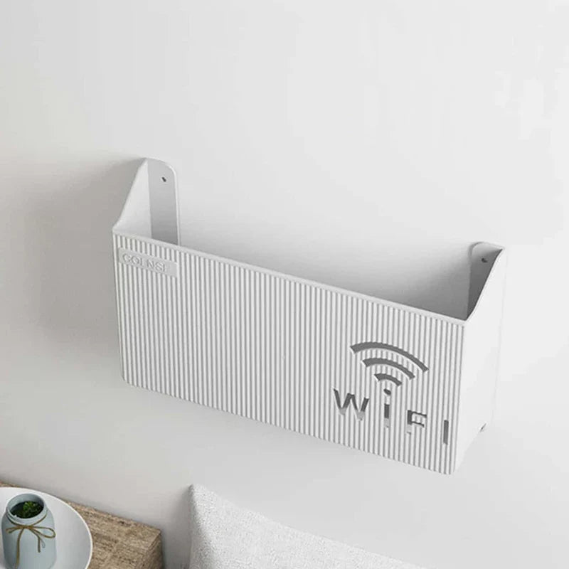 Router Storage Rack TV Set-top Storage Box closet organizer organizer box