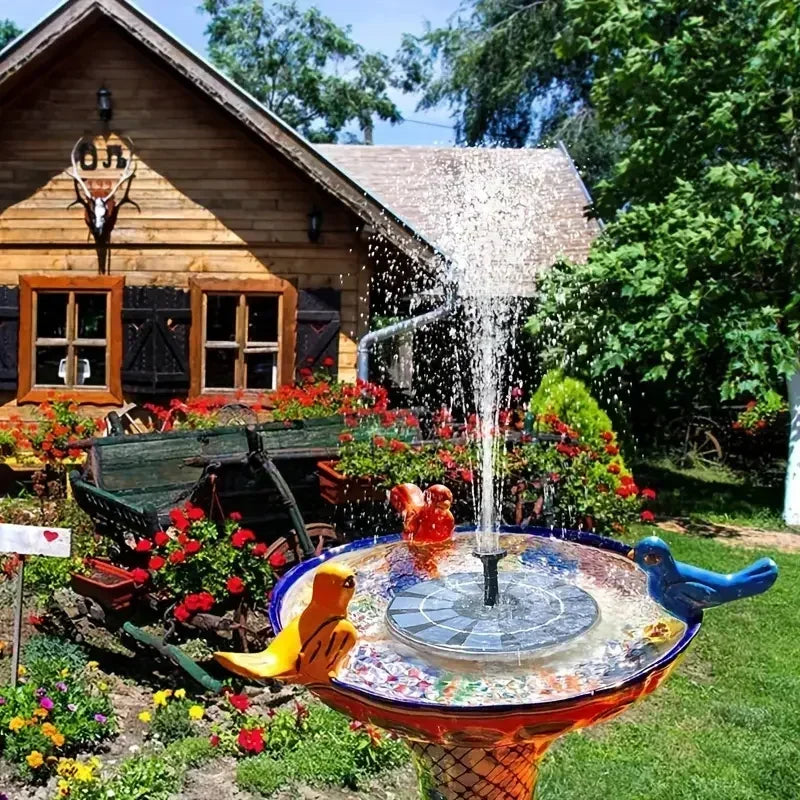 13/16/18cm Solar - Operated Fountain Pumps: Perfect for Garden Pools, Ponds, Bird Baths. Outdoor 8 - Nozzle Floating Pumps