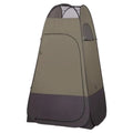 Pop Up Shower Tent with Mesh Window Portable Toilet Privacy Tent 6.9 Feet Removable Rain Cover/UPF 50+