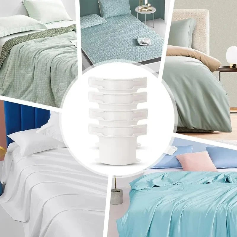 8/1PCS Invisible Bed Sheet and Bed Cover Fastener Invisible Quilt Sheet Holder Clips Single Quilt Cover Fixed Non-slip Clips