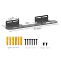 Soundbar Wall Mount Bracket for Sonos Beam Soundbar Compatible with Sonos Beam Gen1 & Gen2 Soundbar Speaker Wall Holder