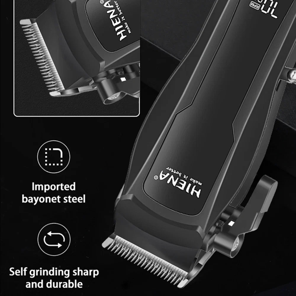Hair Clipper Electric Professional Combo Kits Hair Trimmer Set For Men Rechargeable Cordless Haircut Machine for Barber