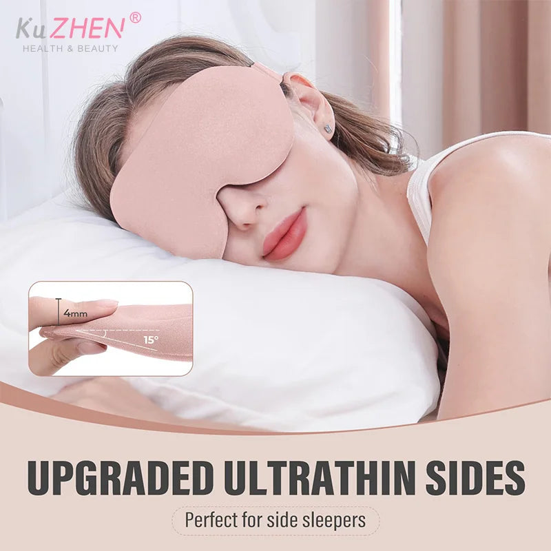 3D Sleeping Eye Mask | Soft Tiredness Relief Blindfold for Unisex