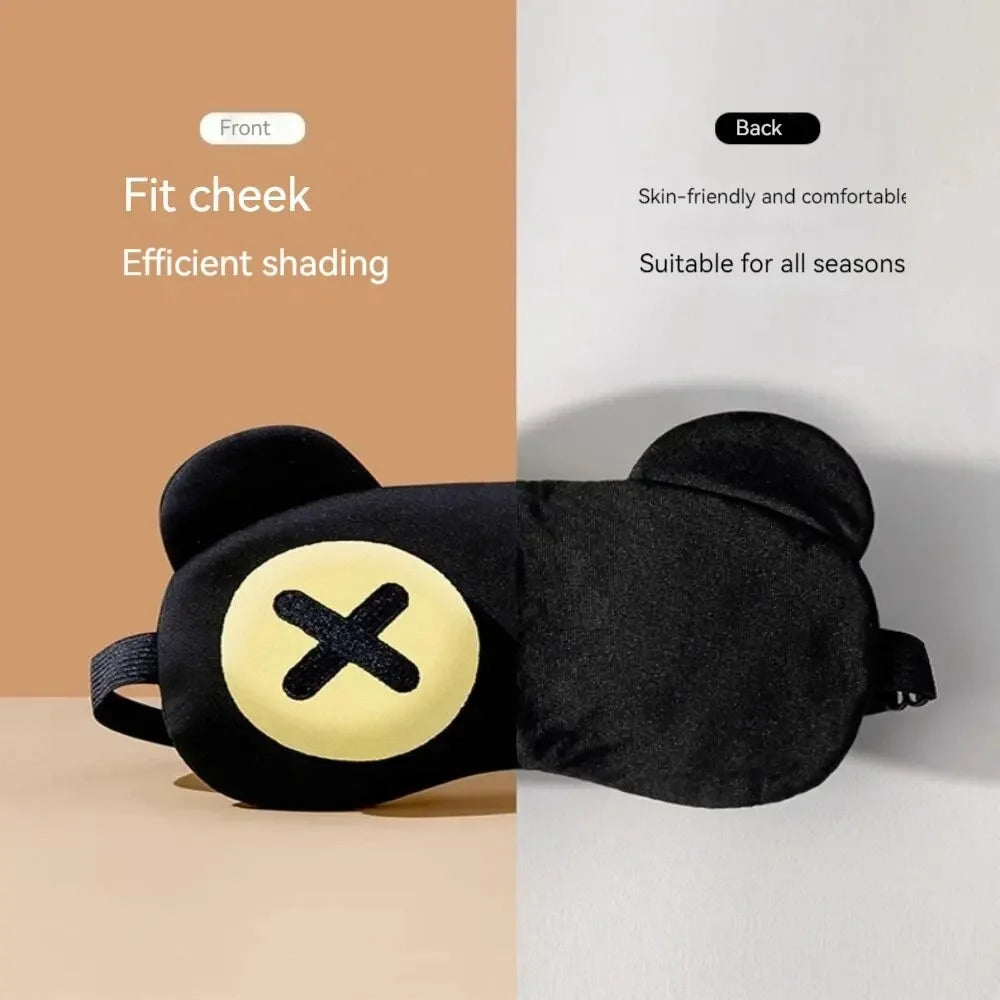 Cute Eye Mask Sleep Soothing Eye Fatigue Warm Compress | Comfortable Children and Students Eye Masks