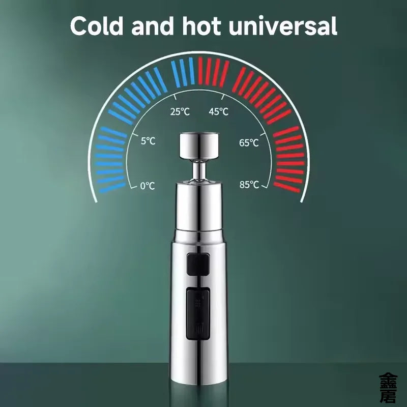 3 Modes Anti-Splash Shower Sprayer Kitchen Filter Faucet Extender  Water Saver Home Universal Faucet