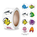 500pcs Cute Sea Animal Stickers for Kids | Reward Labels and Scrapbooking Decorations