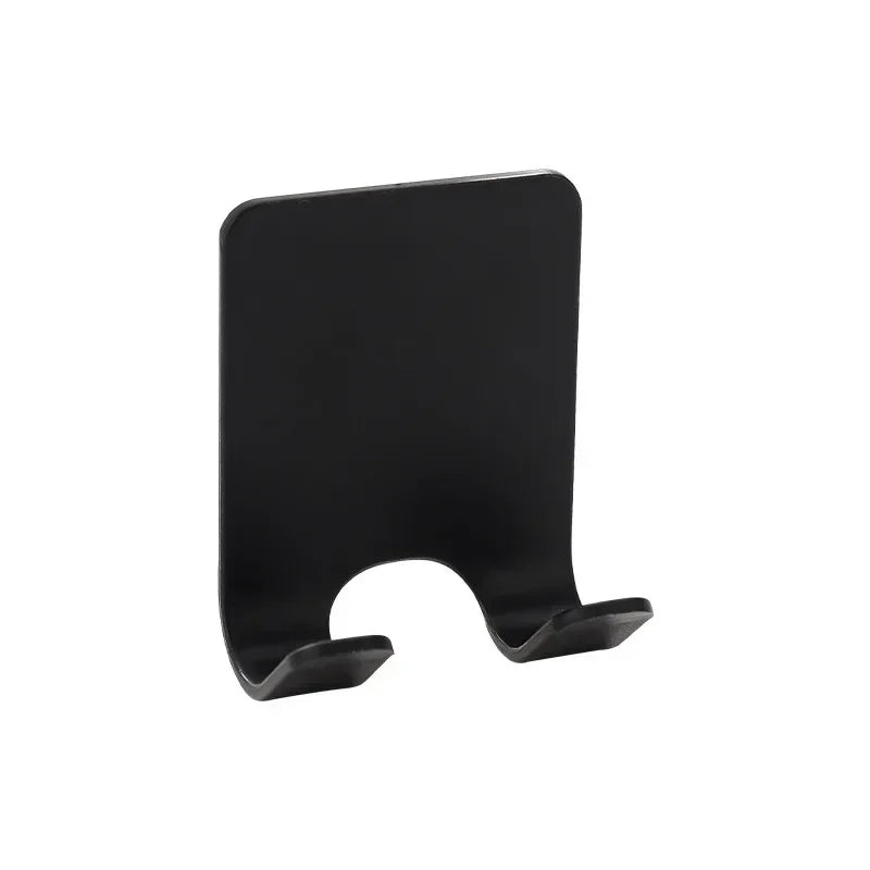 2pcs Adhesive Razor Holder Wall Mounted Bathroom for Shower Rack Shaver Holder Plastic Hook Holder Does Not Damage The Furniture