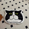 1 Piece of Cat Floor Mat Is Anti Slip, Waterproof, and Stain Resistant, Suitable for Bathroom, Bedroom, Kitchen, Home Decoration