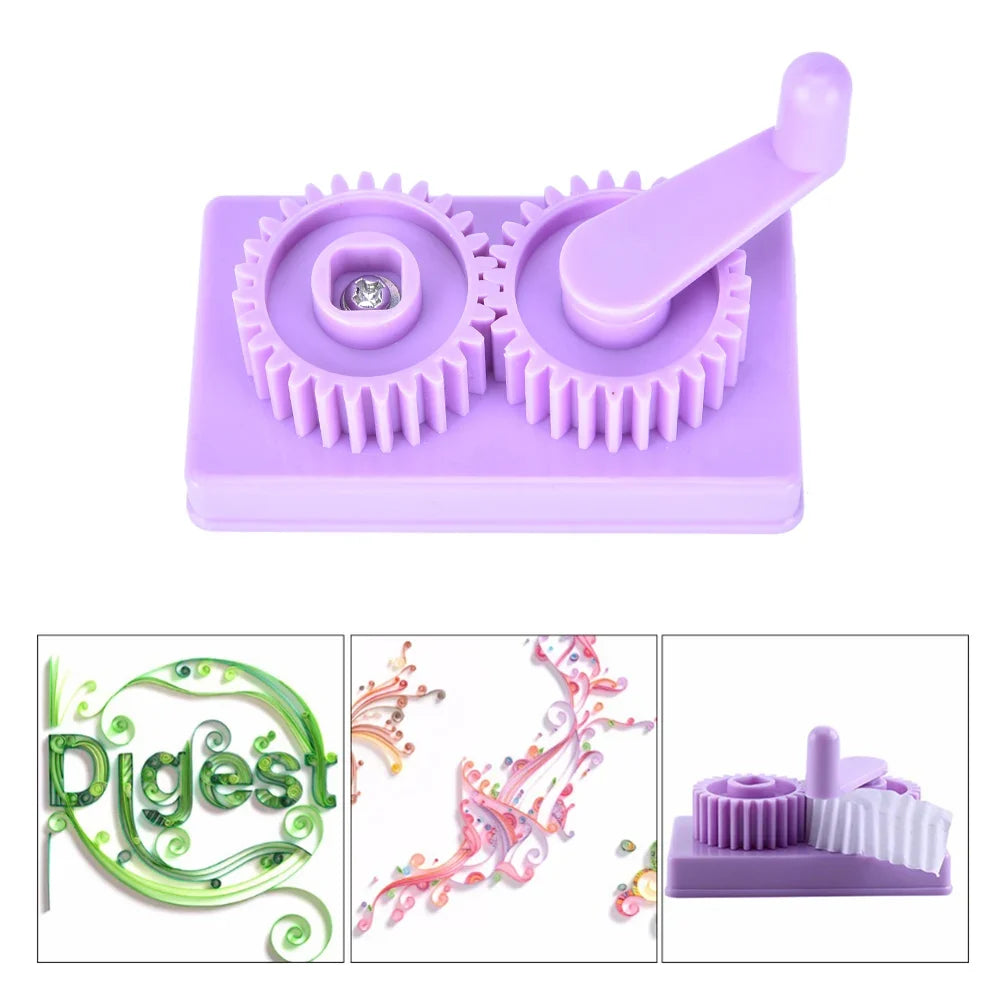 Paper Quilling Crimper Tool | Handheld Crimping Wheel for Card Making and Paper Art