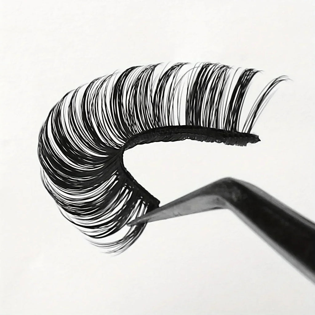 10 Pairs Russian Strip Lashes DD Curl | Fluffy Wispy Faux Mink Lashes Pack