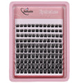 Cluster Lashes 120pcs 8-16mm Wispy D Curl Fluffy Eyelash Extensions | DIY Natural Look