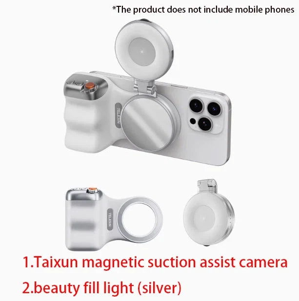 Taixun Qupaile Magnetic Camera is suitable for Apple, Huawei, Android phone photography controller shooting wireless Bluetooth r