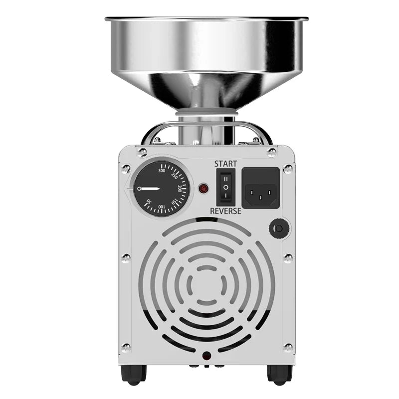 2025 Upgraded Oil Press Machine,110V/220V Dual Voltage,Low Noise Easy Clean Small Business/Household, Food Grade Stainless Steel