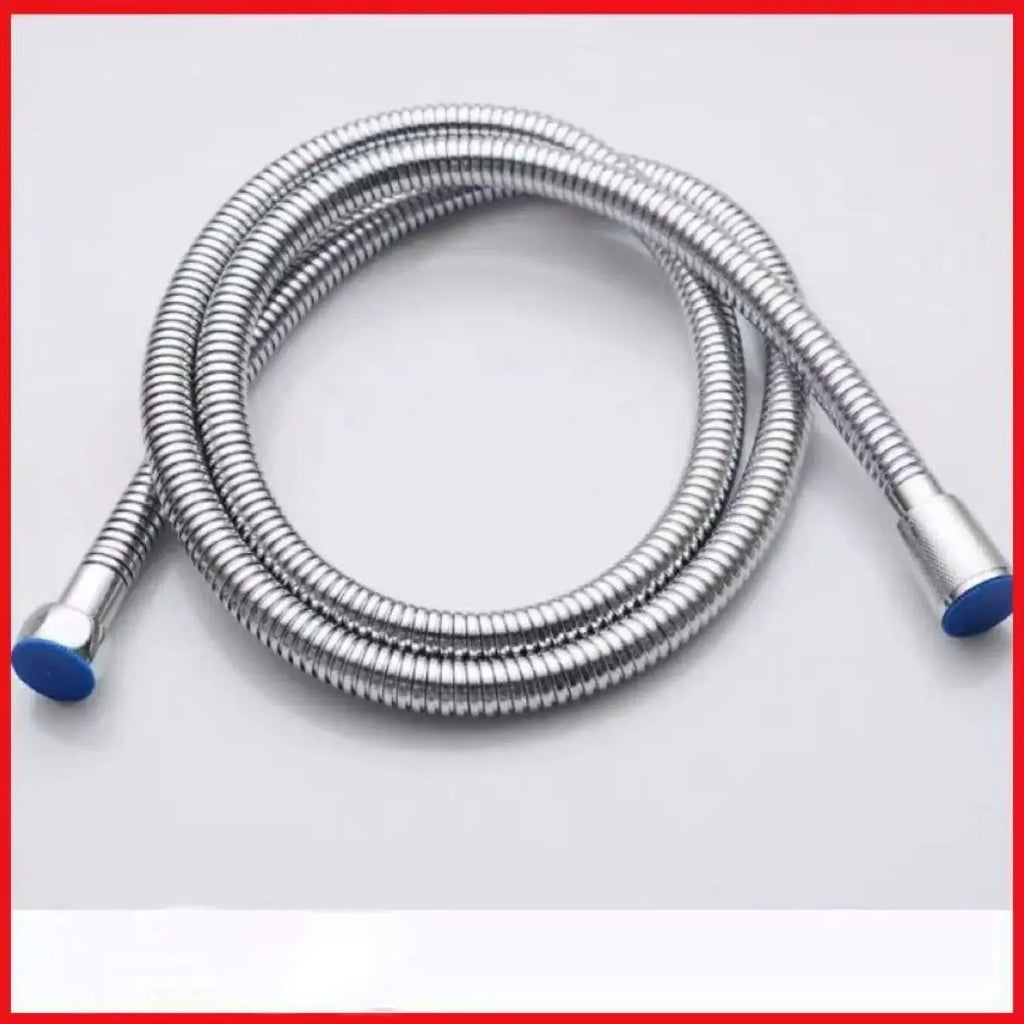 1pcs 2M Stainless Steel Hose Extension Tube Bathroom Shower Tube Extension Tube Water Pipe Draw Tube Bathroom Accessories