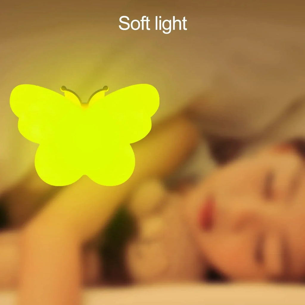 Butterfly LED Night Light | Smart Sensor Plug-in Room Decor