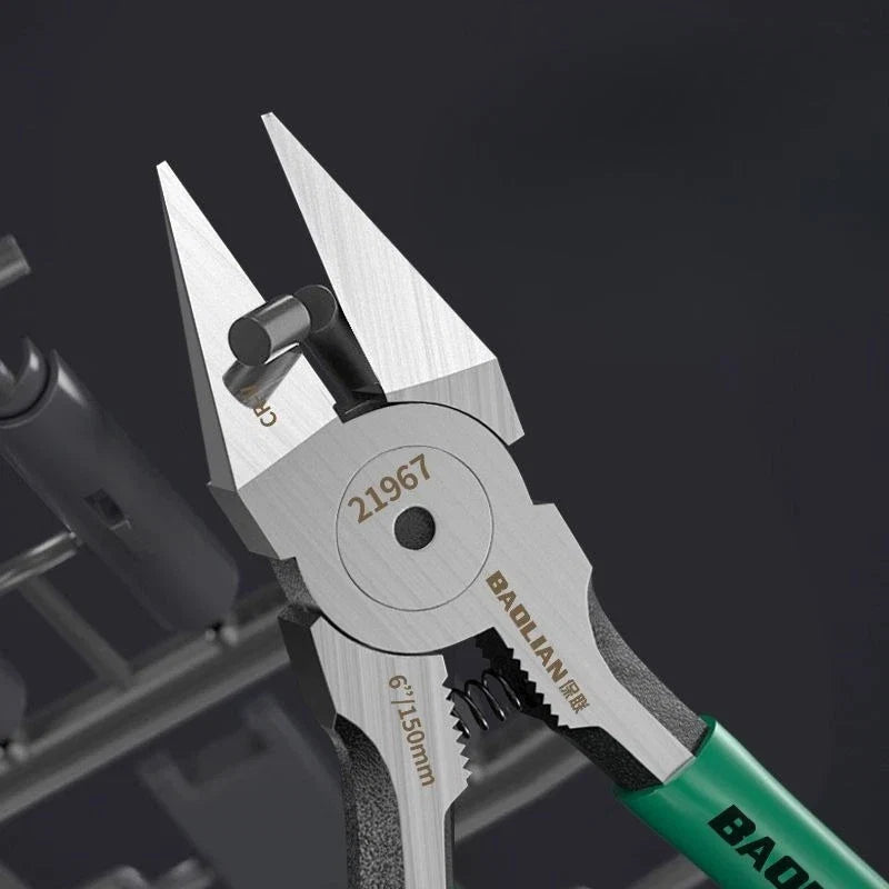 Baolian Industrial Grade Special Sharp Side Mouth Pliers,High Hardness Electrician Small Diagonal Pliers,Electrician Manual Tool