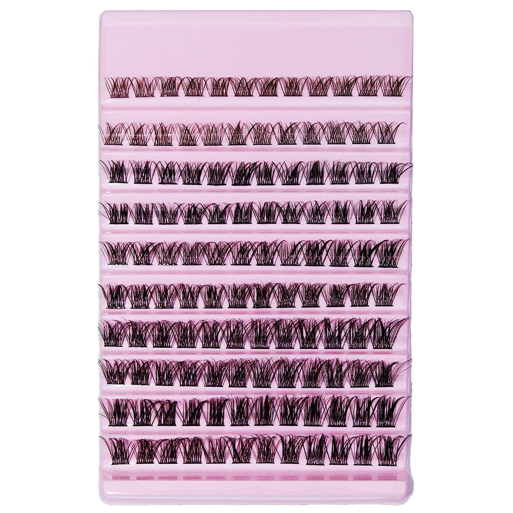 120 Pcs Cluster Lashes 8-16mm | Wispy Individual DIY Eyelash Extensions