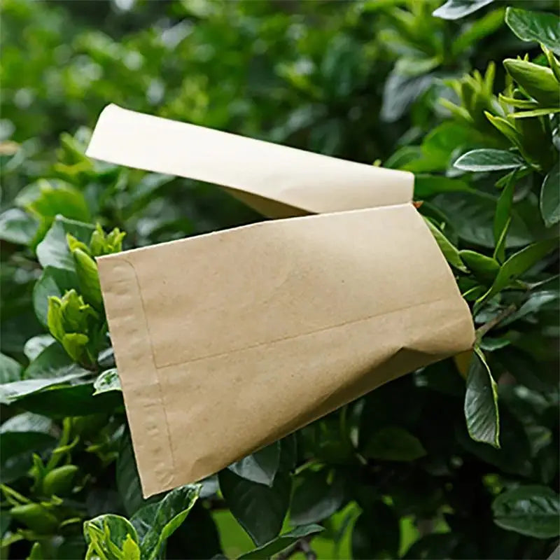 100pcs 6x10cm Kraft Paper Bag  Mini Envelope Gift Bags Candy Cookies Bags Seed Bag Breeding Paper Bag Holiday Party Supplies