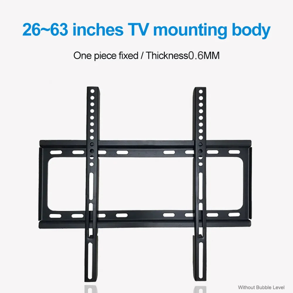 26-63 inch TV Wall Mount Bracket Universal TV Mount Monitor Holder Adjustable Low Profile Flat TV Wall Mount for LCD LED Monitor