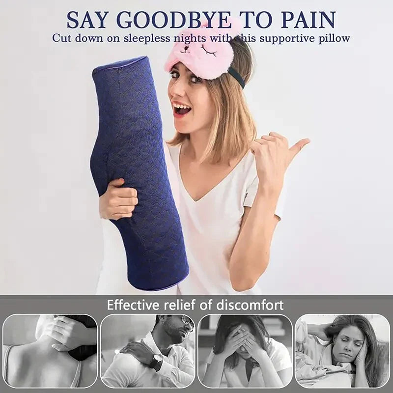 Relieve neck discomfort cervical pillow, head massager pillow