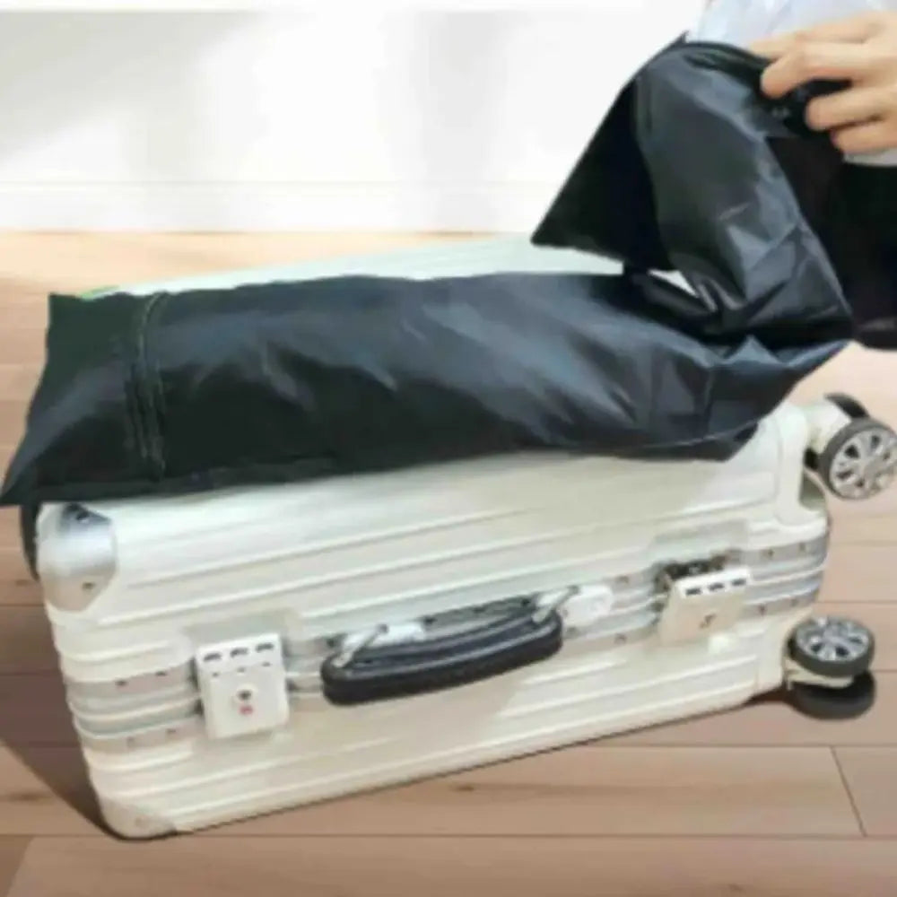 Fillable Travel Neck Pillow Stuff With Clothes Pillowcase Storage Lycra Fabric Waterproof Carry Portable Travel Bag Pillow