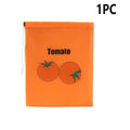 1/2/3/5pcs Yellow Banana Storage Bags Lettuce Storage Bag Prevents Odor 2 Weeks Fresh-keep Bundle Insulated Aluminum Film Bags