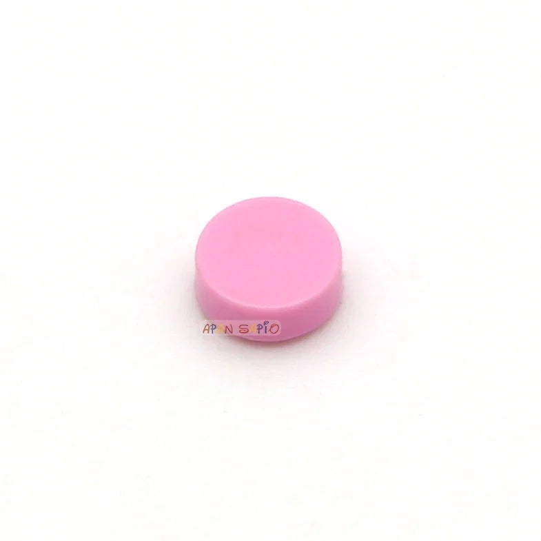 100pcs 1x1 Round Building Blocks Bricks | 33 Color DIY Educational Toy Set