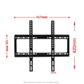 26-63 inch TV Wall Mount Bracket Universal TV Mount Monitor Holder Adjustable Low Profile Flat TV Wall Mount for LCD LED Monitor