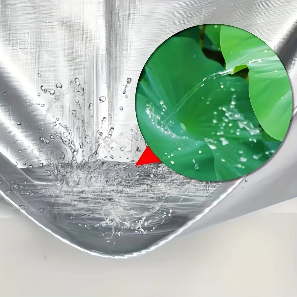 Thickened Sunshade Tarpaulin Truck Outdoor Sunscreen Tarpaulin Waterproof Double Silver Thickened Sunshade Cloth Rainproof Cloth
