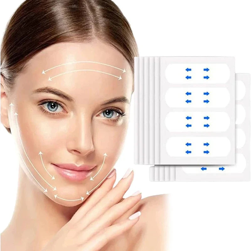 Waterproof V Face Makeup Tape | Invisible Lifting Stickers for Instant Chin Lift