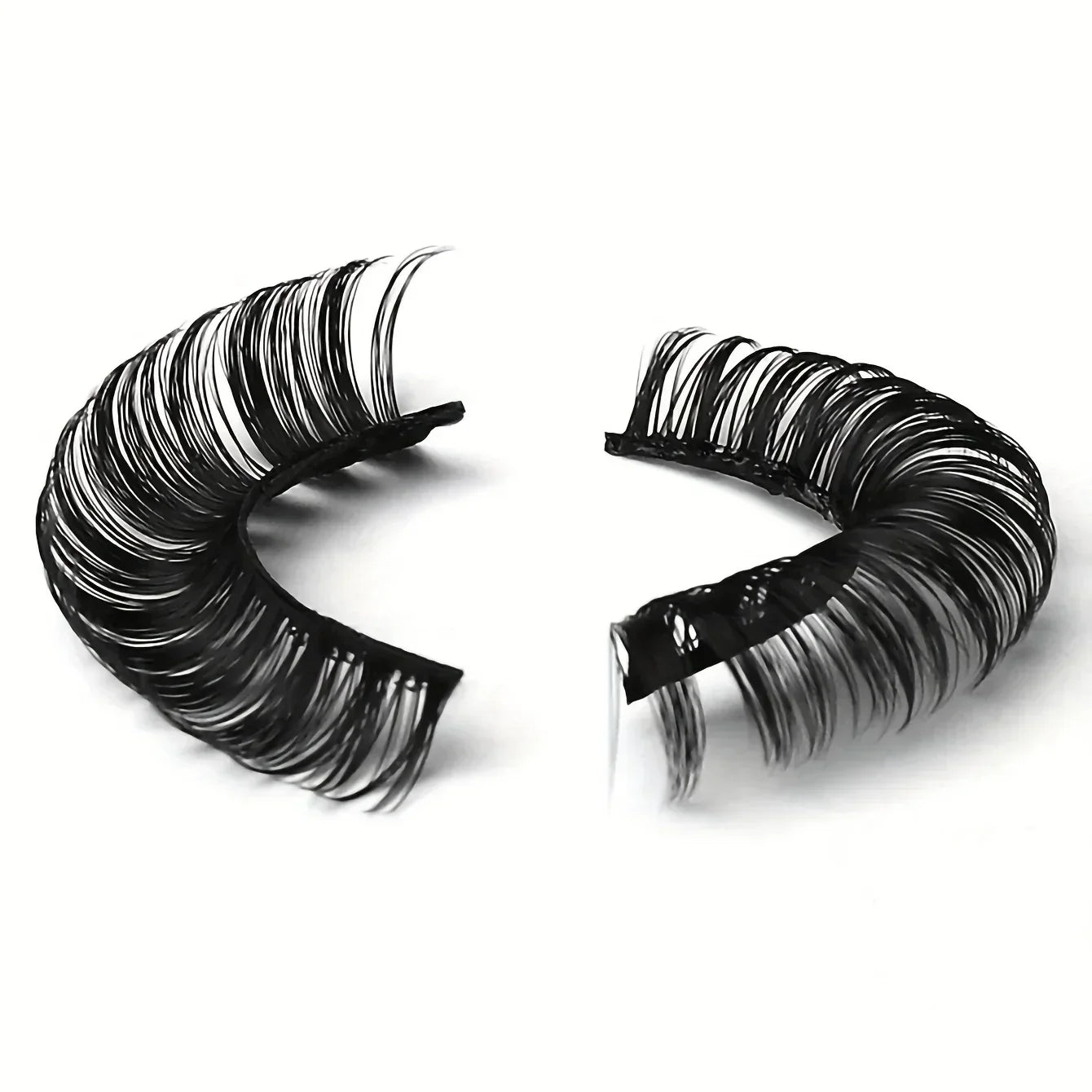 10 Pairs Russian Strip Lashes DD Curl | Fluffy Wispy Faux Mink Lashes Pack