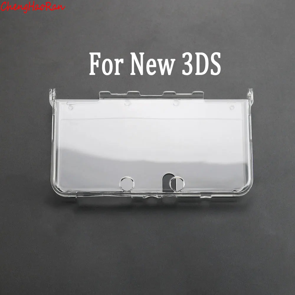 1 Piece Clear Hard Shell Protective Case for Nintendo 3DS XL, NDSL, PSP, GBA SP | Multi-Console Crystal Cover