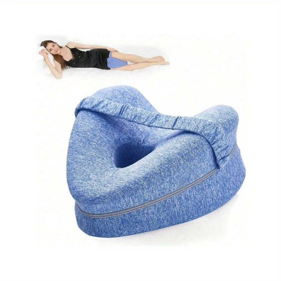 Memory Foam Leg Knee Foam Support Pillow Side Sleeper Sciatica Orthopedic Sciatica Back Hip Relief Pillow For Bed Sofa