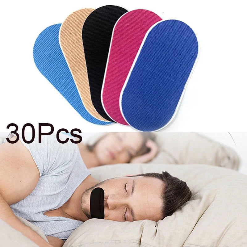 30 Pcs Anti Snoring Mouth Tape for Better Sleep | Medical Grade Nasal Strips