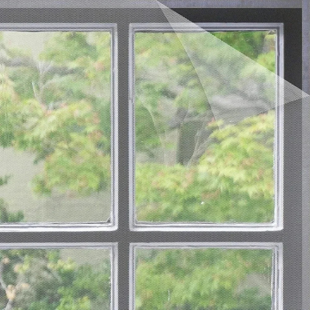 Windows Anti Mosquito Net Indoor Insect Fly Mosquito Mesh Net Mosquito-Proof Windows Protective Film Net Reusable House Supplies