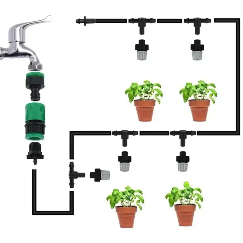 1 Pcs 10m Sprinkler Sprinkler Spray Spray Cooling Nozzle Agriculture Spray System Garden Household Watering Tools New Irrigation