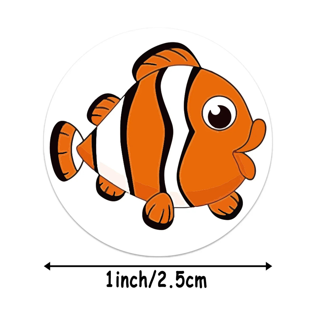 500pcs Cute Sea Animal Stickers for Kids | Reward Labels and Scrapbooking Decorations