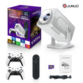 UBISHENG GAME Projector 4K Android Wifi6 Allwinner H713 BT5.0 1080P Cinema Outdoor Portable Projetors