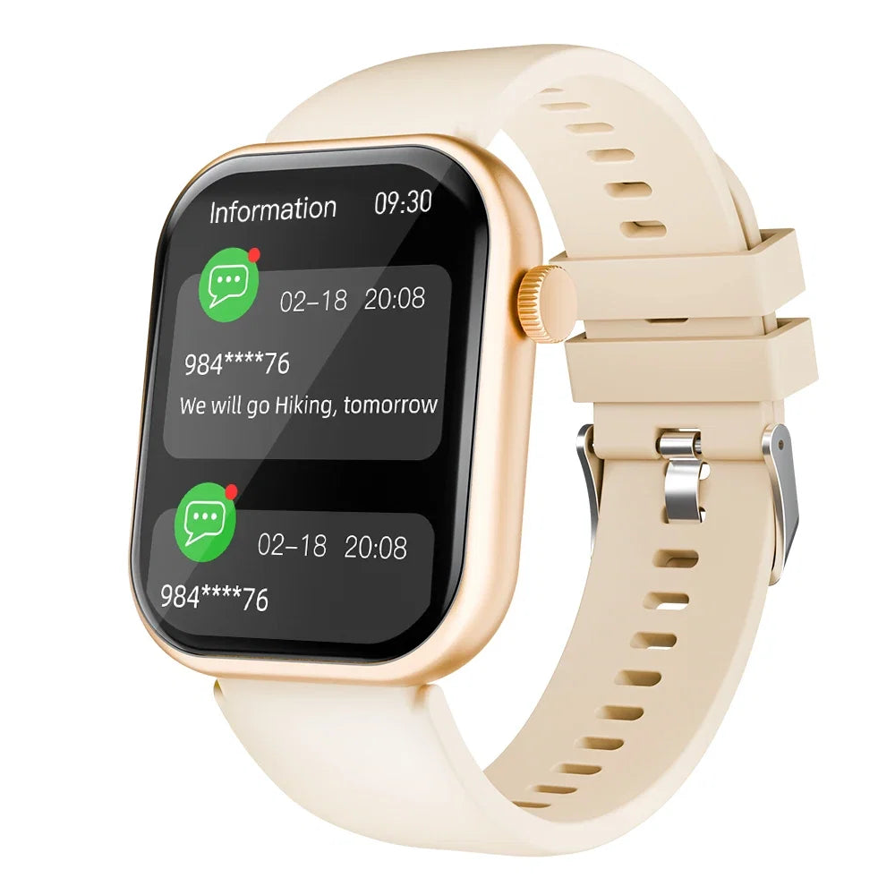 1.83“ Sports Smart Watch Men Women Call Answer Information Heart rate Blood oxygen Step for iphone Android Fitness Tracker Watch