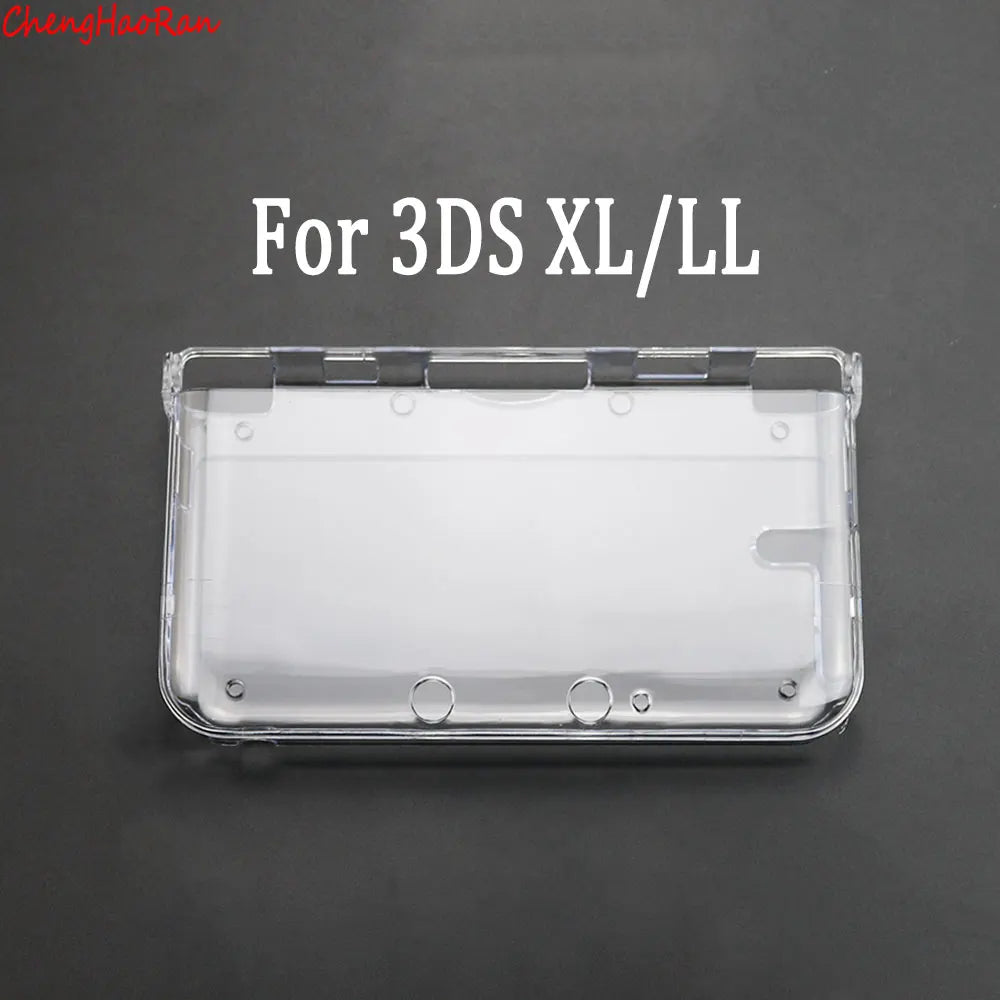 1 Piece Clear Hard Shell Protective Case for Nintendo 3DS XL, NDSL, PSP, GBA SP | Multi-Console Crystal Cover