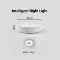 LED Night Lamp with Human Body Sensor Automatic Lighting Type-C Charging Wireless Magnetic Wireless Magentic Night Light