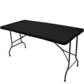 Polyester Rectangular Elastic Universal Tablecloth Protective Cover For Home Parties, Banquets, Picnics, Wedding Decorations