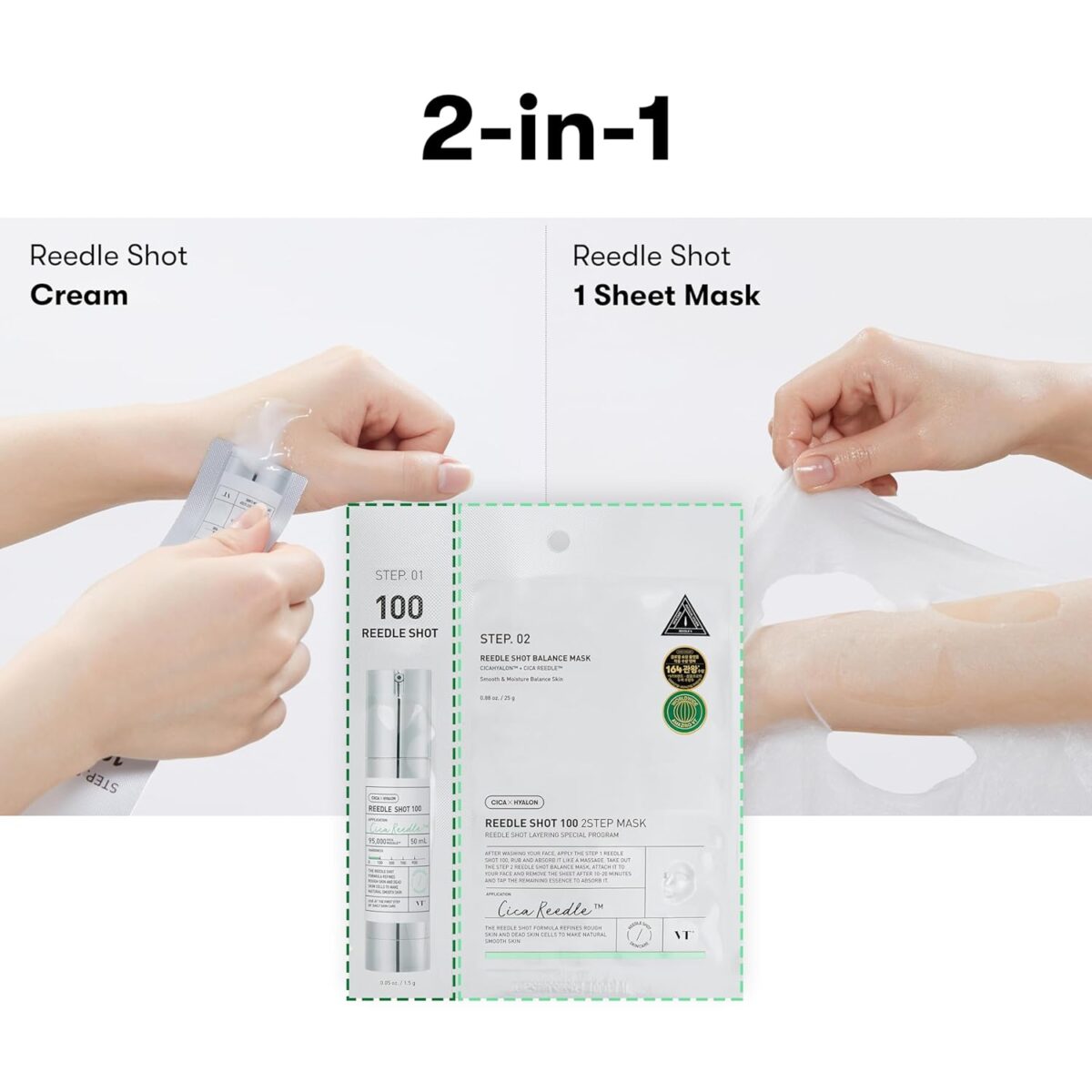 VT Reedle Shot 700 2-Step Mask