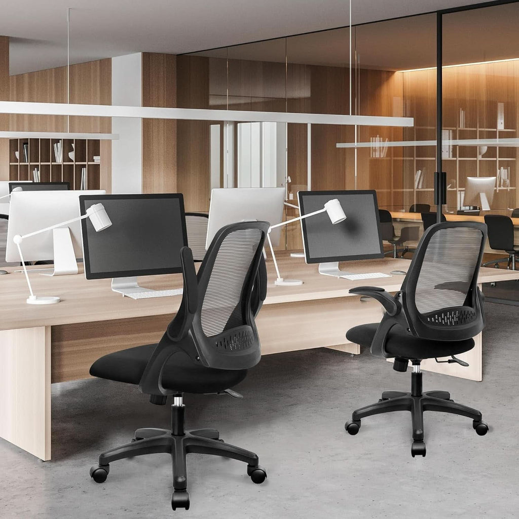 Ergonomic Gaming Chair With Lumbar Support Black Adjustable