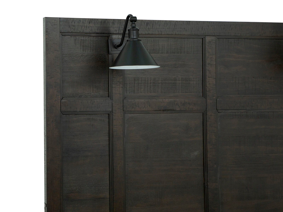 Westley Falls - Complete Lamp Panel Bed With Regular Rails