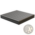 Acoustic Wood Slat Wall Panels 24x24 Gray 4 Pack