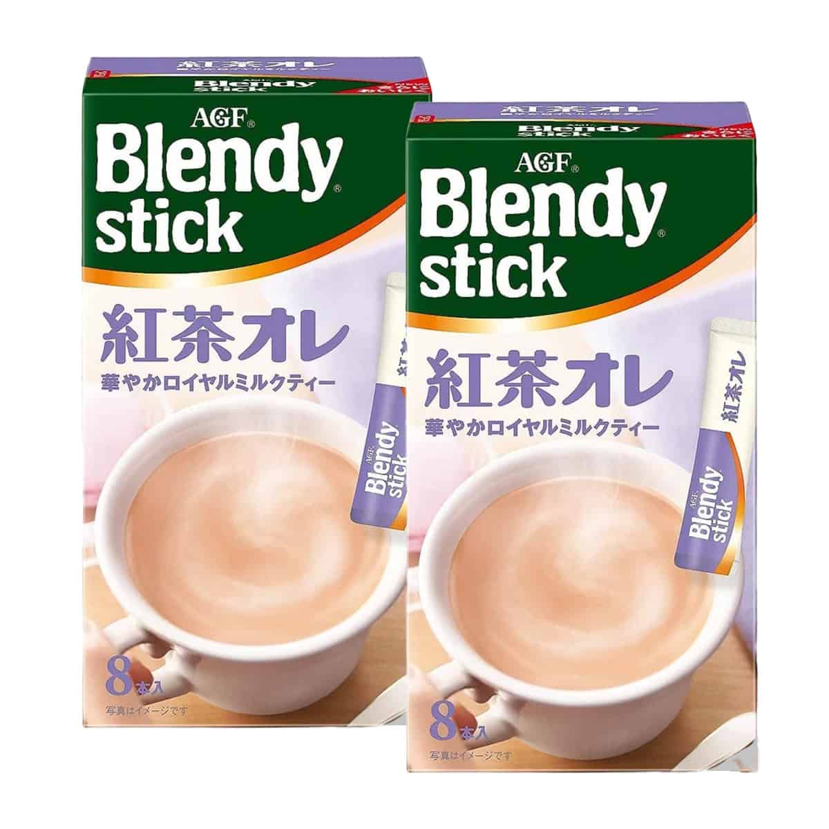 AGF Blendy Stick Kocha Latte Au Lait 8 Sticks x 2 Boxes