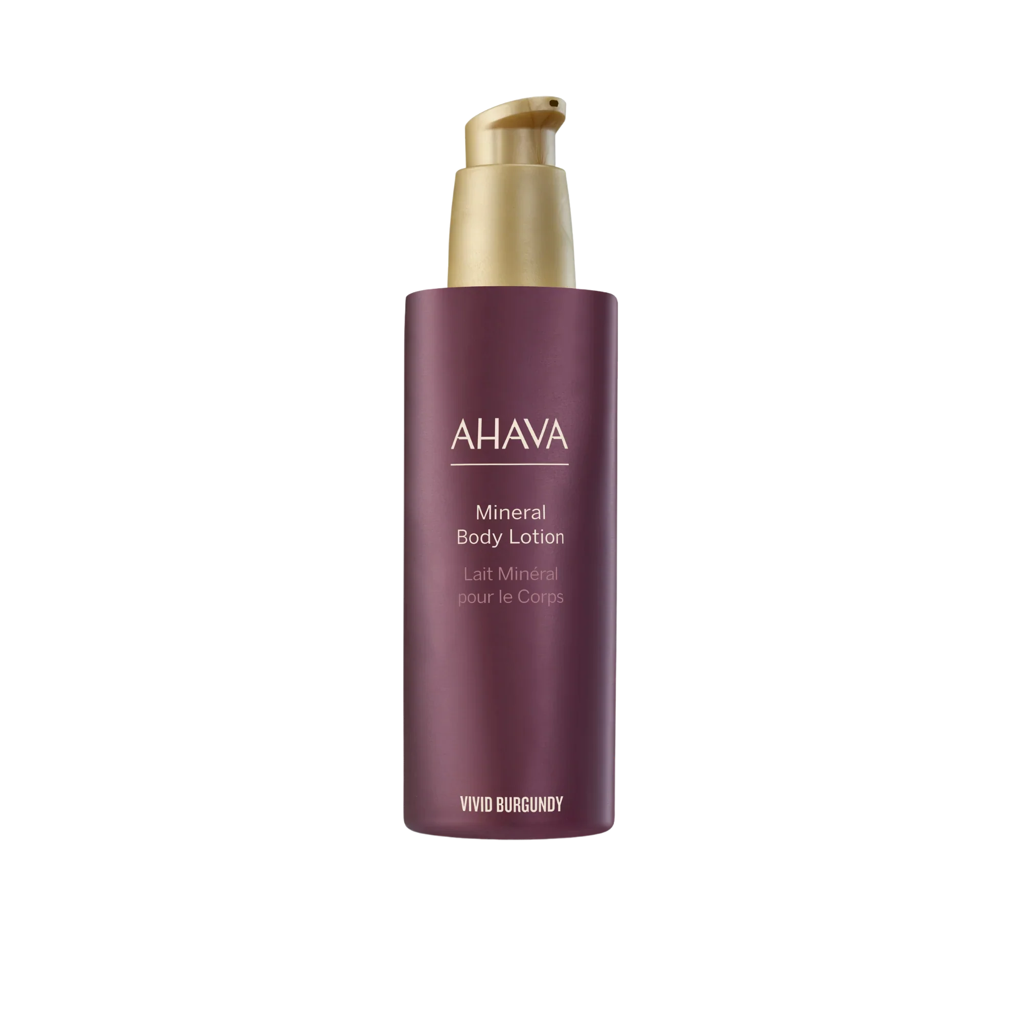 Ahava Mineral Body Lotion Vivid Burgundy 8.5 OZ